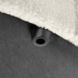 tectake Upholstered Bench Moon in Cream - thumbnail 5