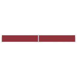 Berkfield Home Patio Retractable Side Awning 170x1200 cm Red