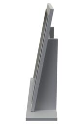 Ready Assembled 2 U Hampshire Mirror (Ready Assembled) in Dark Grey - thumbnail 2