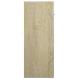 Berkfield Home Sideboard Sonoma Oak 60x30x75 cm Engineered Wood in Light Brown - Size: 60 x 30 x 75 cm - thumbnail 6
