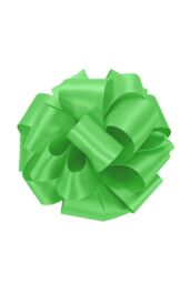 Neel Blue Double Sided Satin Polyester Ribbon Roll, 25mm x 10 Metres in Green - thumbnail 2