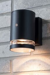 BHS Lighting Cinder Outdoor Down Wall Light with Photocell in Dark Grey - thumbnail 4