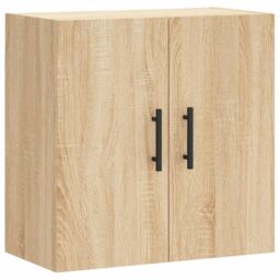 Berkfield Home Wall Cabinet Sonoma Oak 60x31x60 cm Engineered Wood in Brown - Size: 60 x 31 x 60 cm - thumbnail 2