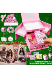 Hello Kitty Advent Calendar Christmas Gift in Pink - thumbnail 2