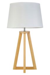 Orsina Table Lamp, Black Metal Frame With Industrial Cage Design, Warm Vintage Bulb Effect For Ambient Lighting in Natural - thumbnail 2
