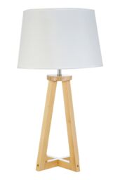 Orsina Table Lamp, Black Metal Frame With Industrial Cage Design, Warm Vintage Bulb Effect For Ambient Lighting in Natural