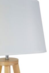 Orsina Table Lamp, Black Metal Frame With Industrial Cage Design, Warm Vintage Bulb Effect For Ambient Lighting in Natural - thumbnail 3