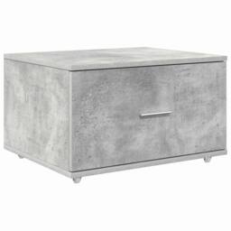 Berkfield Home Modern Drawer Cabinet Concrete grey Concrete Medium Doors - thumbnail 3