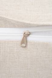 Living and Home Multifunctional Washable Wedge Headboard Pillow with Side Pocket in Beige - Size: Large - thumbnail 7
