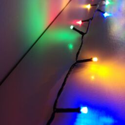 Samuel Alexander 380 LED 23m Premier Christmas Outdoor 8 Function Timer Lights in Multicoloured - thumbnail 4