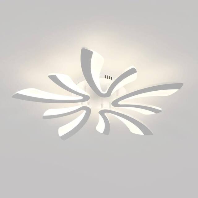 Goeco LED Ceiling Light 50W Modern Lighting for Living Room Bedroom 4500K in White - image 1