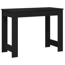 Berkfield Home Decorative Desk Black 100x45x75 cm Engineered Wood - Size: 100 x 45 x 75 cm - thumbnail 7