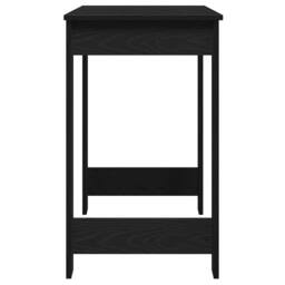 Berkfield Home Decorative Desk Black 100x45x75 cm Engineered Wood - Size: 100 x 45 x 75 cm - thumbnail 6