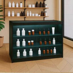 Monstershop LED Retail Shop Counter K1200 - Black - thumbnail 5