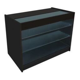 Monstershop LED Retail Shop Counter K1200 - Black - thumbnail 1