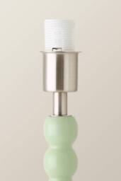 ValueLights Bobbins Bobble Rechargeable Portable Pastel Table Lamp Base in Light Green - thumbnail 3