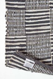 Homescapes Real Leather Handwoven Striped Block Check Hall Runner, 66 x 200 cm - Size: 66 cm x 200 cm - thumbnail 5