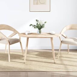 Berkfield Home Table Top 90x45x2.5 cm Solid Wood Pine Oval in Brown - thumbnail 2