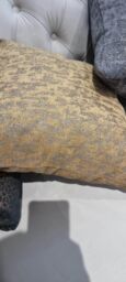 Celebrity Interiors Flora Cushion 18cm x 18cm in Yellow - Size: Single - thumbnail 2