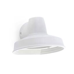 Netlighting Bronx 1 Light Outdoor Wall Light White IP44 GU10