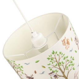Happy Homewares Modern & Colourful Childrens Fabric Lamp Shade - thumbnail 5