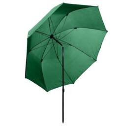 Berkfield Home Durable Fishing Umbrella Green 300x240 cm - thumbnail 3