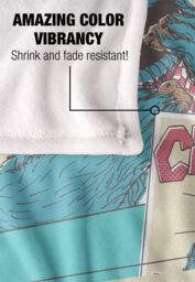 Sesame Street Cookie Monster Comic Silky Touch Super Soft Throw Blanket 152 X 127 cm in White - thumbnail 4