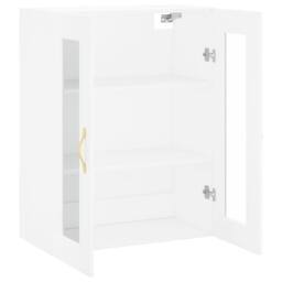 Berkfield Home Wall Mounted Cabinet White 69.5x34x90 cm - thumbnail 6