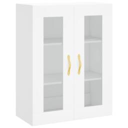 Berkfield Home Wall Mounted Cabinet White 69.5x34x90 cm - thumbnail 3