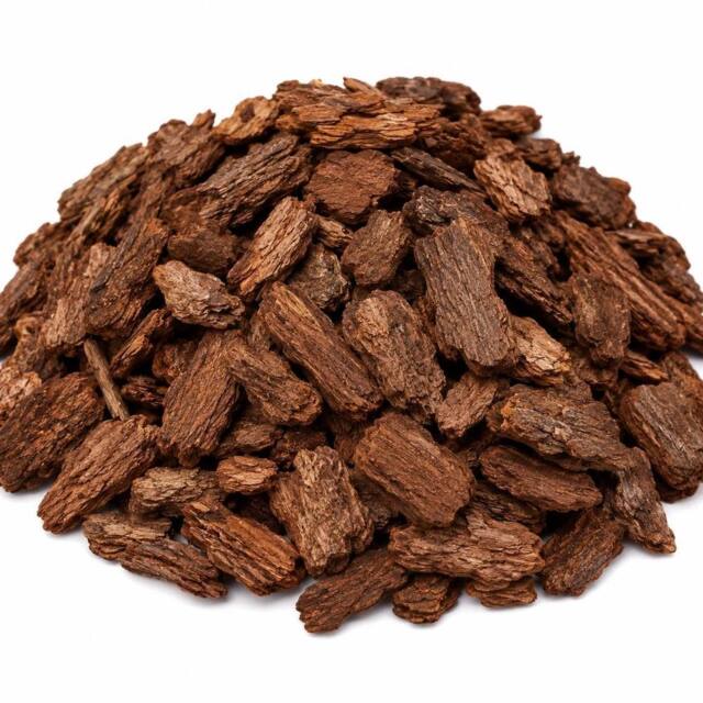SPETLEK 20Litre Premium Bark Chips Garden Mulch Decorative Weed in Brown - Size: 100 cm - image 1