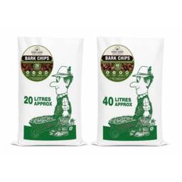 SPETLEK 20Litre Premium Bark Chips Garden Mulch Decorative Weed in Brown - Size: 100 cm - thumbnail 3
