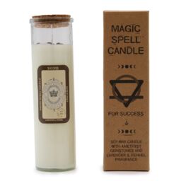 KDMD Magic Spell Candle - Success in White - thumbnail 4