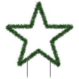 Berkfield Home Green Christmas Light Decoration with Spikes Star 80 LEDs 60 cm - thumbnail 5