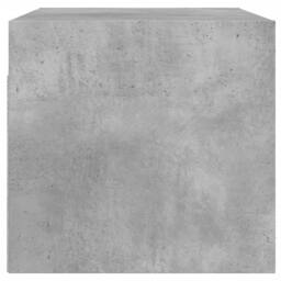 Berkfield Home Wall Cabinets with Glass Doors 2 pcs Concrete Grey 68.5x37x35 cm - thumbnail 8