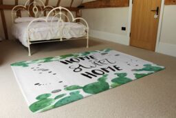 Benjamin Tate Design Home Sweet Home Designer Rug in Natural - Size: Large - thumbnail 3
