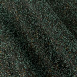Paoletti Galaxy Velvet Chenille Eyelet Curtain Pair in Emerald - Size: 229 cm width x 229 cm drop - thumbnail 5