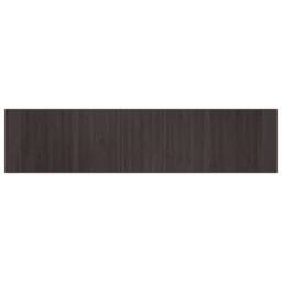 Berkfield Home Rug Rectangular Dark Brown70x300 cm Bamboo in Brown - Size: Medium