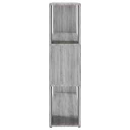 Berkfield Home Book Cabinet/Room Divider Grey Sonoma 100x24x94 cm - Size: 100 x 24 x 94 cm - thumbnail 6