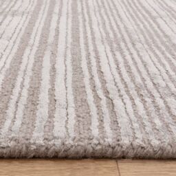 The Rug Shop UK Silver Modern Easy to clean Hand Made Plain Area Rug - Size: 200 cm x 290 cm - thumbnail 3