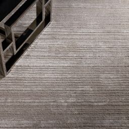 The Rug Shop UK Silver Modern Easy to clean Hand Made Plain Area Rug - Size: 200 cm x 290 cm - thumbnail 2