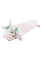 Catherine Lansfield 'Cuddle Friends Unicorn' Large 3D Cushion in Pink - Size: 90 cm x 15 cm - thumbnail 4