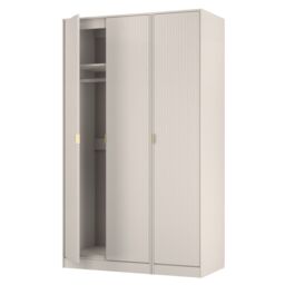 Ready Assembled 2 U Bexley 3 Door Wardrobe (Ready Assembled) in Taupe - thumbnail 5