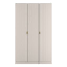 Ready Assembled 2 U Bexley 3 Door Wardrobe (Ready Assembled) in Taupe - thumbnail 1