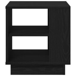 Berkfield Home Coffee Table Black Oak 40x40x43 cm Engineered Wood - Size: 40 x 40 x 43 cm - thumbnail 6