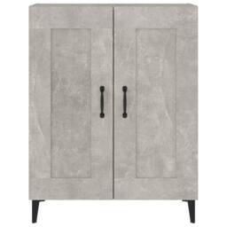 Berkfield Home Sideboard Concrete Grey 69.5x34x90 cm Engineered Wood - thumbnail 6