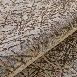 The Rug Shop UK Brown Kilim Traditional Easy to clean Machine Made Abstract Area Rug - Size: 120 cm x 180 cm - thumbnail 3