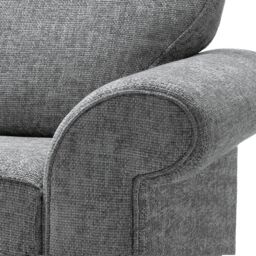 Abakus Direct Ingrid 2 Seater Sofa in Steel Grey in Dark Grey - thumbnail 5