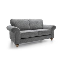 Abakus Direct Ingrid 2 Seater Sofa in Steel Grey in Dark Grey - thumbnail 3