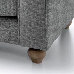 Abakus Direct Ingrid 2 Seater Sofa in Steel Grey in Dark Grey - thumbnail 6
