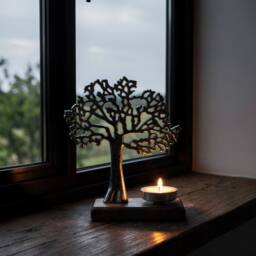 Garden Greatness Tree Of Life Tealight Candle Holder - Size: 1 Pack - thumbnail 2